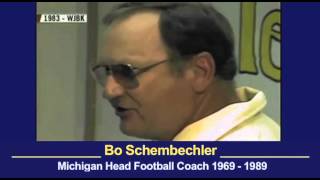 quotThe Team Speechquot  Bo Schembechler [upl. by Ahseya]