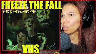 Freeze the Fall  VHS  Official Audio amp Music Video Reaction [upl. by Nolyak]