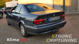 BMW E39 523i  Schubabschaltung POP BANG  Strong Chiptuning [upl. by Bhayani]