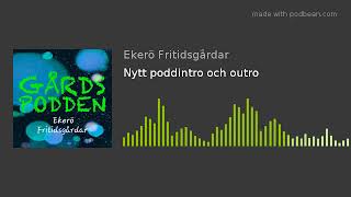 Nytt poddintro och outro [upl. by Ajiak]