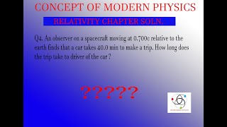 Chapter 1RelativityQ4  CONCEPT OF MODERN PHYSICS by BEISER [upl. by Zora210]