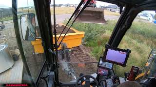 26 Liebherr 916 Compact with Rototilt RC5 doing topsoil work 😃😃 [upl. by Htrowslle]