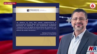 Costa Rica no reconoce victoria de Nicolás Maduro en Venezuela y pide revisión de votos [upl. by Horatius]