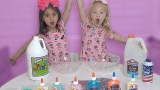 Besties Make Crazy Ginormous Slime [upl. by Athena]