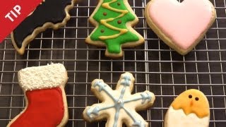 How to Decorate Cookies Like a Pro  CHOW Tip [upl. by Pelagi]