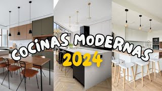 Mejores Diseños de Cocinas Modernas 2024 ✅  Ideas y Tipos De Cocinas Modernas [upl. by Lavina]