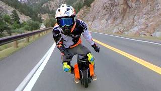 WORLDS FASTEST ELECTRIC UNICYCLE 70 MPH ET Max Official Review [upl. by Goda]