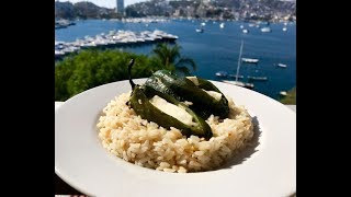 ARROZ BLANCO CON CHILES RELLENOS [upl. by Nirra]