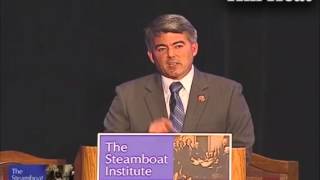 Cory Gardner Climate Scientists Want To Control Our Lives With quotWar On Coalquot [upl. by Akcebar]