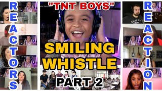 quotFlashlightquot UNEXPECTED quotSmiling Whistlequot of Keifer Sanchez TNT BOYS  REACTORS REACTION  Part 2 [upl. by Ardnaet495]