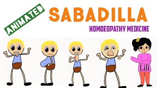 Sabadilla Homoeopathy Medicine  Allens Keynotes Animated Series [upl. by Lanae]