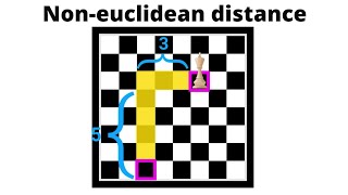 The applications of noneuclidean distance  Metric Spaces [upl. by Scibert897]