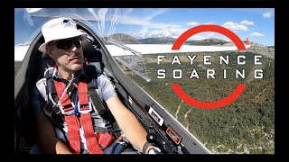 Glider pilot gets low on final glide in the French Alps [upl. by Ijat]