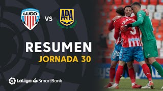 Resumen de CD Lugo vs AD Alcorcón 10 [upl. by Mickey]