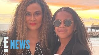 Tina Knowles Shares RARE Pic of Blue Ivy Carter in Birthday Tribute  E News [upl. by Emery]