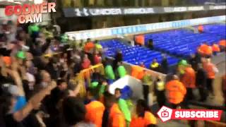 Arsenal Fans Singing 49 49 Undefeated at White Hart Lane [upl. by Adnalahs328]