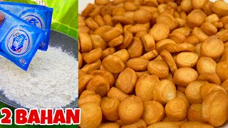 CEMILAN 2 BAHAN HANYA DARI TEPUNG TERIGU DAN SUSU KENTAL MANIS [upl. by Eifos]