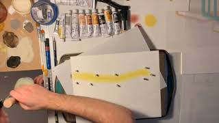 Pochoir stencil Printing with Sean Morrissey Part 1 [upl. by Meeharb300]