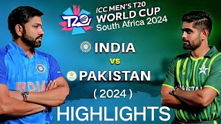 IND vs PAK T20 World Cup 2024 Highlights  India vs Pakistan Match Recap and Key Moments [upl. by Lonny]