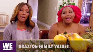 Braxton Family Values  No Song No Food  WE tv [upl. by Carce468]