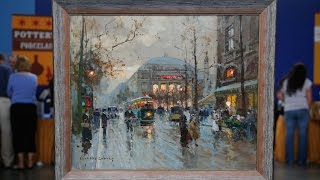 Top Finds 1959 Édouard Cortès Oil Painting [upl. by Arek]