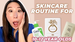 Skincare Routine for 10 to 12 Year Olds  Dr Joyce Dermatologist [upl. by Adniralc]