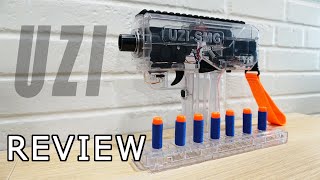 UZI SMG Fastest Firing Nerf Blaster [upl. by Regen]