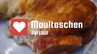 Maultaschen Auflauf  schnelles Rezept  Familien Rezept [upl. by Amehsyt277]