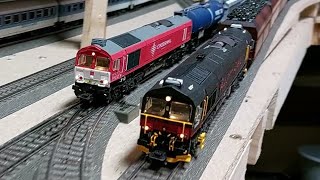 Fahrvideo Märklin Diesel Kraftprotze 💪 Class 66 39068 Class 77 39065 BR 218 39187 [upl. by Jahdai]