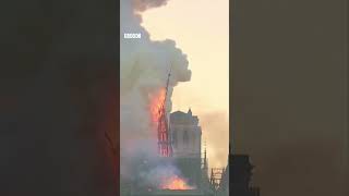 NotreDame cathedrals fiveyear transformation after devastating fire  BBC URDU [upl. by Eduino]