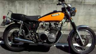 ＸＳ７５０ ＹＡＭＡＨＡ３気筒エンジン アイドリング [upl. by Louth]