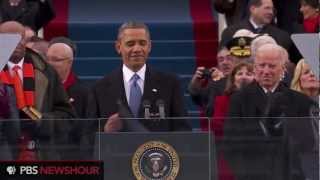 Watch President Obama Deliver His Second Inaugural Address [upl. by Kalfas]