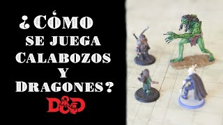 ¡Aprende cómo jugar Calabozos y Dragones [upl. by Ecneps]