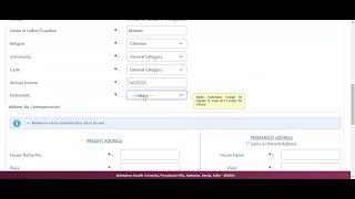 MGU  PG CAP  Steps for Online registration for candidates from Universities other than MGU [upl. by Herschel]