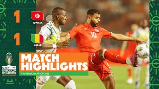 HIGHLIGHTS  Tunisia 🆚 Mali  ملخص مباراة تونس ومالي TotalEnergiesAFCON2023 [upl. by Ayimat]