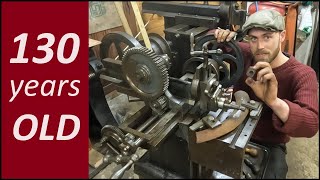 1890s Shaper Rebuild and First Run  Belt Driven Machine Shop [upl. by Animrelliug]