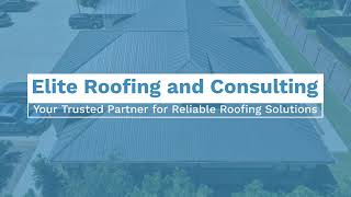 Elite Roofing and Consulting  Professional Roof Replacement Services in Midlothian [upl. by Chambers228]