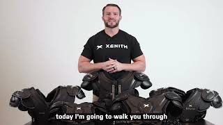 How To Fit Your Xenith Shoulder Pads [upl. by Sirroned730]