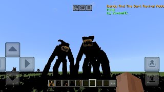 The Minecraft Bendy And The Dark Revival Fighting Addon Minecraft [upl. by Yneffit]