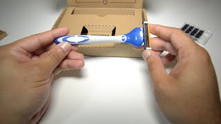 Dollar Shave Club Humble Twin Unboxing [upl. by Skerl]