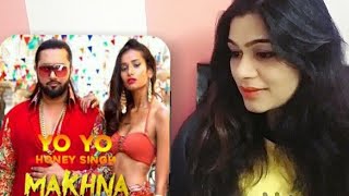 MAKHNA Song Reaction  Yo Yo Honey Singh  Neha Kakkar  Bhushan Kumar  Smile with Garima [upl. by Notlaw]