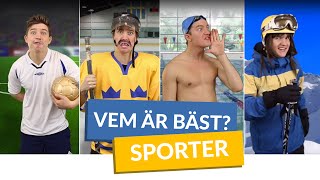 Vem är bäst SPORTER [upl. by Ynnob769]