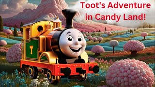 Toot the Train’s Magical Journey to Candy Land  Fun Adventure Story for Kids [upl. by Corrianne]