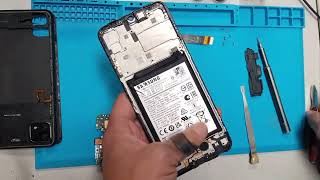 Samsung A22 5G SMA226F Disassembly [upl. by Akemot]