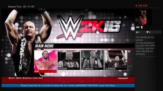 Basics Tutorial For WWE2K16 Franchise [upl. by Roxana]