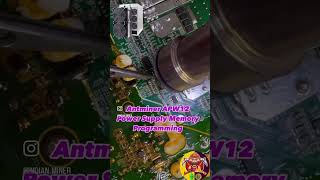 Antminer psu APW12 Memory Program Asic Miner Repair 🚀Crypto Mining India🔥crypto cryptocurrency [upl. by Marlea]