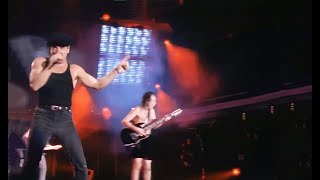 ACDC  LIVE Moscow Russia September 28 1991 4K AI upscaled proshot [upl. by Oinoitna]