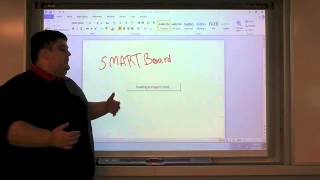 Using Word on a SMART Board [upl. by Sadoc90]