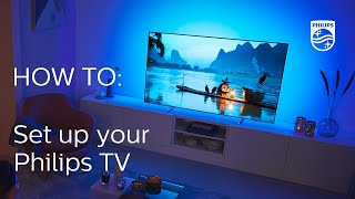 How to set up your Philips Saphi Smart TV 2018 [upl. by Malachi79]