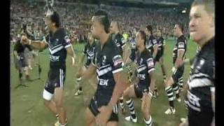 Kiwis Haka in Grand Final 2008 [upl. by Kerwinn855]